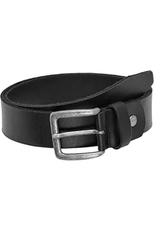 Only & Sons Herren ONSCARTER MEDIUM Leather Belt NOOS Ledergürtel, Black, 85