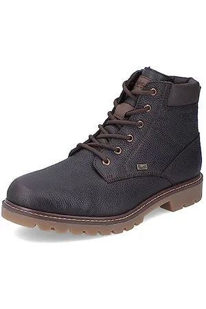 Rieker Herren Schnürstiefeletten 38842, Männer Stiefeletten,schnürboots,Winterstiefeletten,Winterschuhe,warm,gefüttert,braun (25),40 EU / 6.5 UK