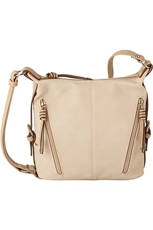 TOM TAILOR Caia Damen Umhängetasche Crossbody Bag Mittelgroß Weiß