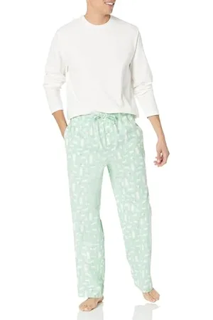 Amazon Herren Pyjama-Nachtwäsche-Set Aus Weichem Flanell (Erhältlich In Übergröße), , 5XL Große Größen