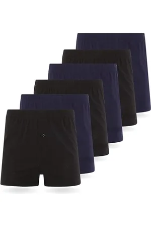 FM London (6er-Pack) Herren Loose Fit Comfort Boxershorts