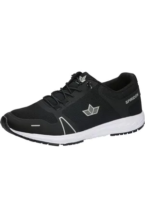 LICO Unisex Basildon Sneaker, Schwarz/Weiss, 46 EU