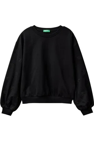 Benetton Damen Maglia G/C M/L 3bc1d1073 Sweatshirt ohne Kapuze, , XS
