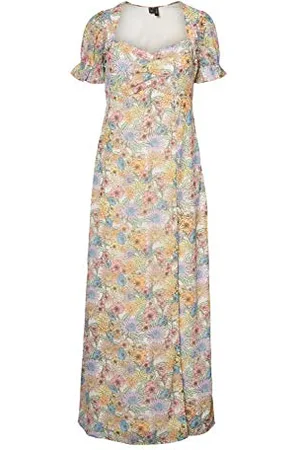 VERO MODA VMEVANGALINE S/S Maxi Dress KAA HT