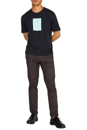 Sisley Mens Trousers 4TEQSF02E Pants, , 50