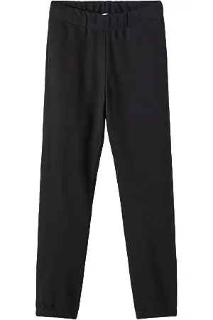 NAME IT Mädchen Jogginghose aus Bio-Baumwolle Black-92