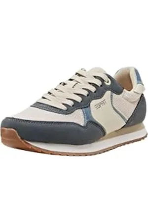 ESPRIT Damen Lace-up Sneaker, Gunmetal, 39 EU