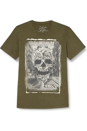 Key Largo Herren MT Walk This Way Round T-Shirt, , S