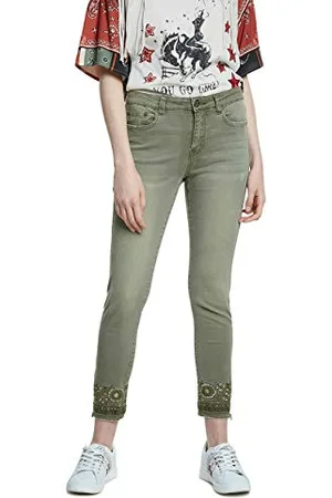 Desigual Damen Pant_Oneil Hose, , W(Herstellergröße:36)