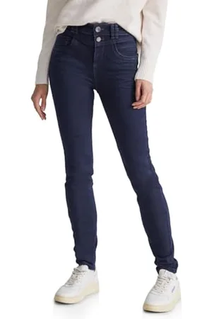 Street one Damen A377122 Jeanshose Slim und High, , 28W / 32L