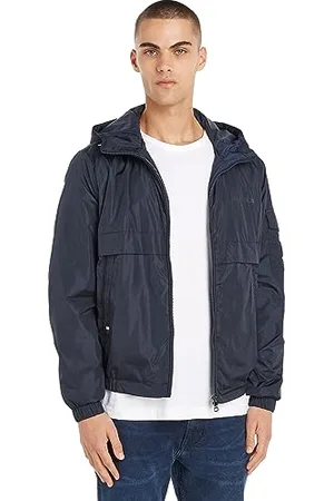 Tommy Hilfiger Herren Jacke Hooded Jacket Übergangsjacke, , XXL