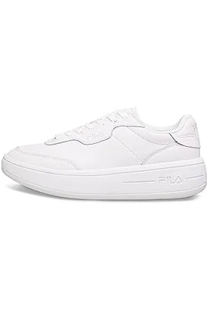 Fila Damen Premium L wmn Sneaker, White-White, 42 EU