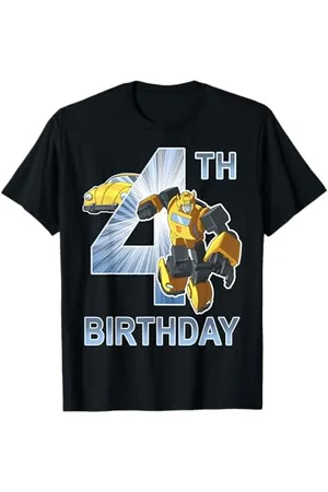 TRANSFORMERS Bumblebee 4th Birthday T-Shirt