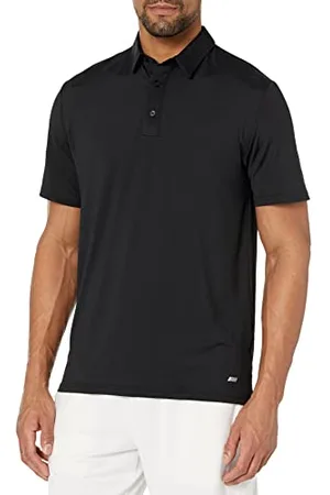 Amazon Herren Schmal Geschnittenes, Schnelltrocknendes Golf-Poloshirt Aus Leichtem Funktionsstretch, , XXL
