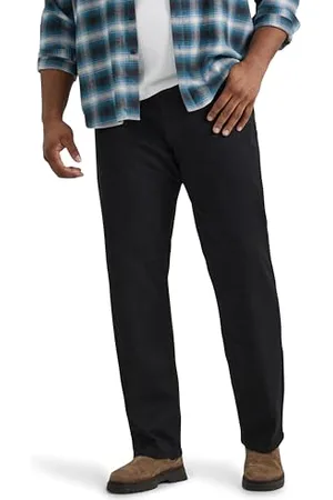 Lee Herren Big & Tall Extreme Motion Relaxed Straight Jeans, , 50W / 32L