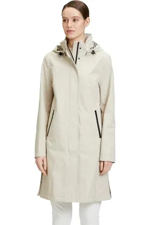 gil-bret Damen Rainwear Mantel, Beige, 44