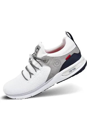 Bugatti Sportlicher Sneaker mit Memory Foam im sportlichen Design, elastische Schnürsenkel, atmungsaktiv, , 44 EU