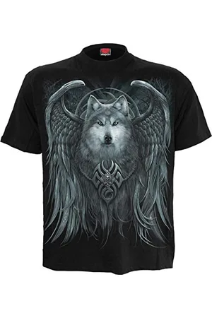 Spiral Wolf Spirit - T-Shirt - - L
