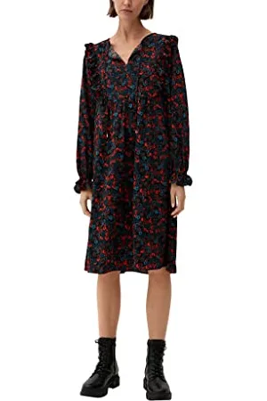 QS by s.Oliver S.Oliver Damen 2117918 Kleid, , 42 EU