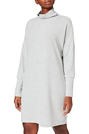 Noisy May Damen NMCITY L/S BAT Short Dress Kleid, , S