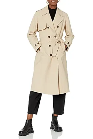 THE DROP Noa Trenchcoat für Damen, , Größe 3XL Große Größen