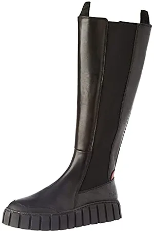 Buffalo Damen SUNDARI Mode-Stiefel, Black, 39 EU