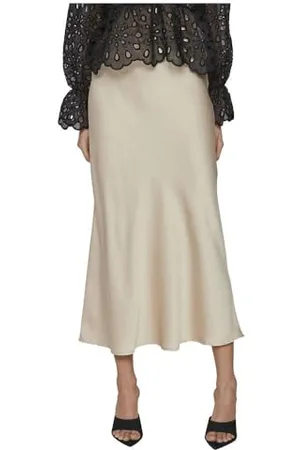 VILA Female Maxirock High Waist