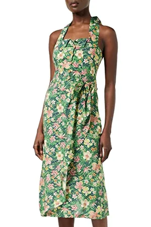 Queen Kerosin Damen Tropic Kleid, , XXL