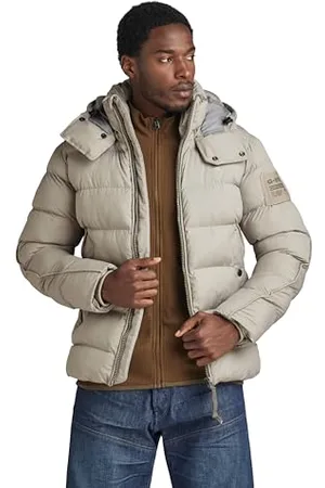 G-Star RAW Herren G-Whistler Padded Hooded Jacke, , L