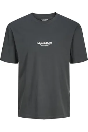 JACK & JONES Male T-Shirt Gedruckt Rundhals T-Shirt