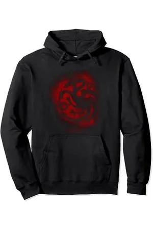 Game of Thrones Targaryen Sprayed Outline Sigil Pullover Hoodie