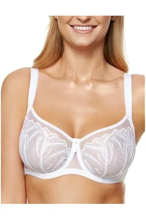 Gorteks Angel-B2 halb gepolsterter BH, Stickerei-BH, Komfort – 75D