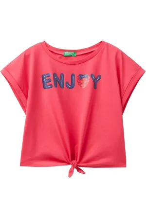 Benetton Mädchen 3i1xc10iv T-Shirt, , 170 cm