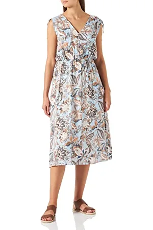 USHA Damen Kleid mit Blütenprint, , M