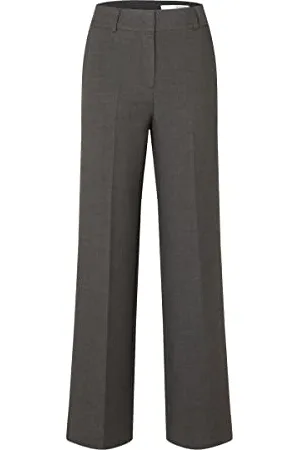 SELECTED Damen Slfrita Mw Wide Pant Dgm N Noos, , 38W / 32L