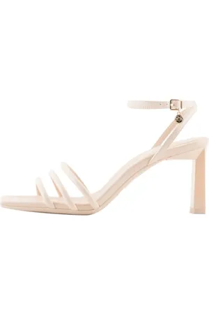 Armani Exchange Damen Dalia, Triple Band, Ankle Strap Heeled Sandal, , 39 EU