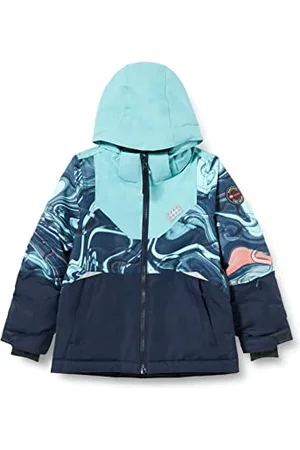 LEGO Wear Jungen Jacke Wear Jungen Tec Ski/Snowboardjacke Winterjacke Cool Serie 100% Wasserdicht, Winddicht, Atmungsaktiv, Warm 116