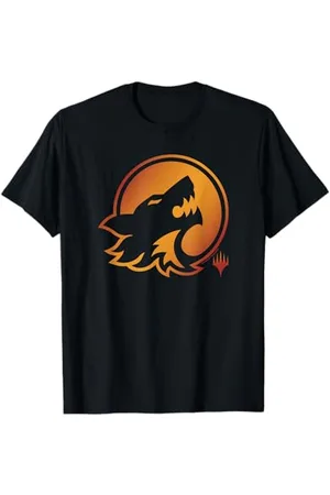 Magic: The Gathering Midnight Hunt Howling At The Moon Logo T-Shirt