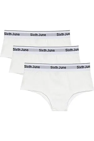 Sixth June Damen Shorty 3 Stück Unterwäsche, , 38