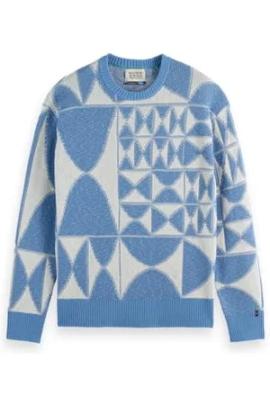 Scotch&Soda Textured Jacquard Crewneck