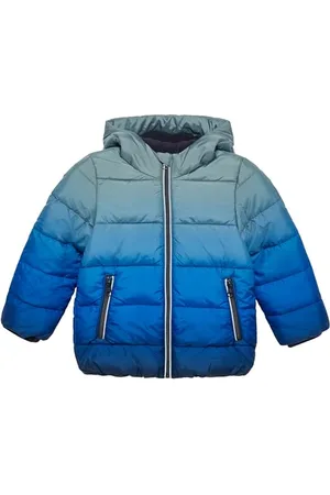 QS by s.Oliver Steppjacke mit Kapuze und Allover Print