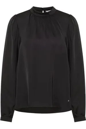 Mustang Damen Style Emily Satin Bluse, , 42