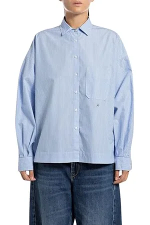 Replay Damen W2110b Bluse, , M EU