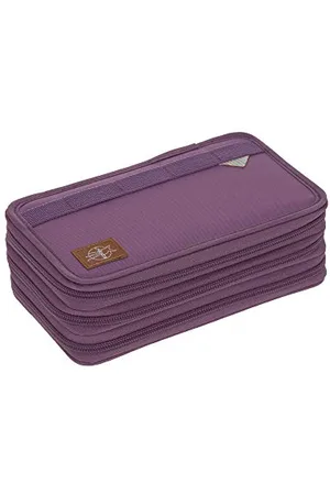 LÄSSIG Federmäppchen befüllt 20-teilig / School Triple Pencil Case Unique
