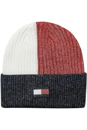 Tommy Hilfiger Herren Ribbed Cuff Hat Beanie-Mütze, , Einheitsgröße