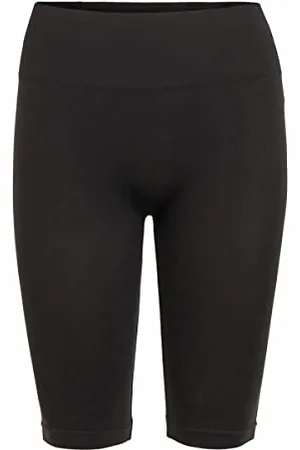 VILA Damen VISEAM NOOS Shorts, Black, S/M