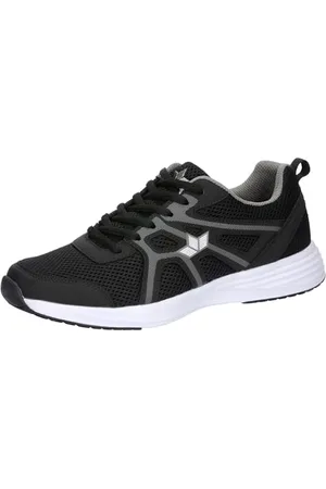 LICO Herren Bounce Laufschuhe, Schwarz/Grau, 43 EU