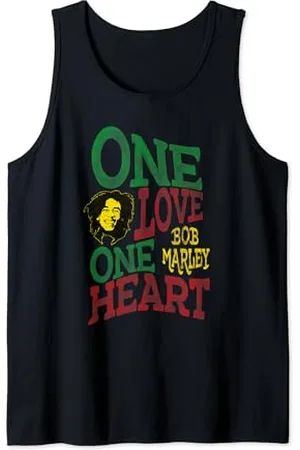 Bob Marley Offizielles One Love One Herz Tank Top