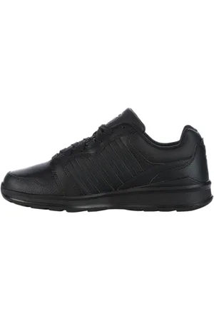 K-Swiss Herren Rival Trainer Sneaker, Black, 41.5 EU
