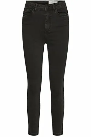 Noisy May Damen Nmagnes Hw Ank Vi125bw Bg Noos Jeans, , 26W 32L EU